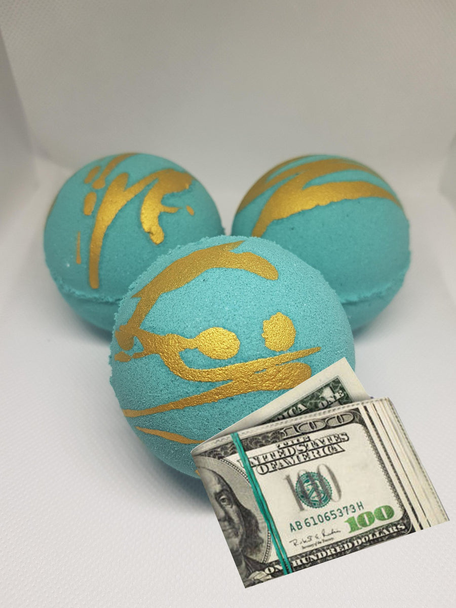 Money shop bath bombs