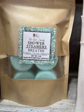 Load image into Gallery viewer, breathe shower steamers
