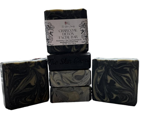 Charcoal Facial Cleansing Detox Bar