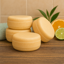 Load image into Gallery viewer, Eco-Friendly, Sulfate-Free Solid Shampoo Bar | Shampoo and Conditioner Bar Combo Set
