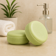Load image into Gallery viewer, Eco-Friendly, Sulfate-Free Solid Shampoo Bar | Shampoo and Conditioner Bar Combo Set
