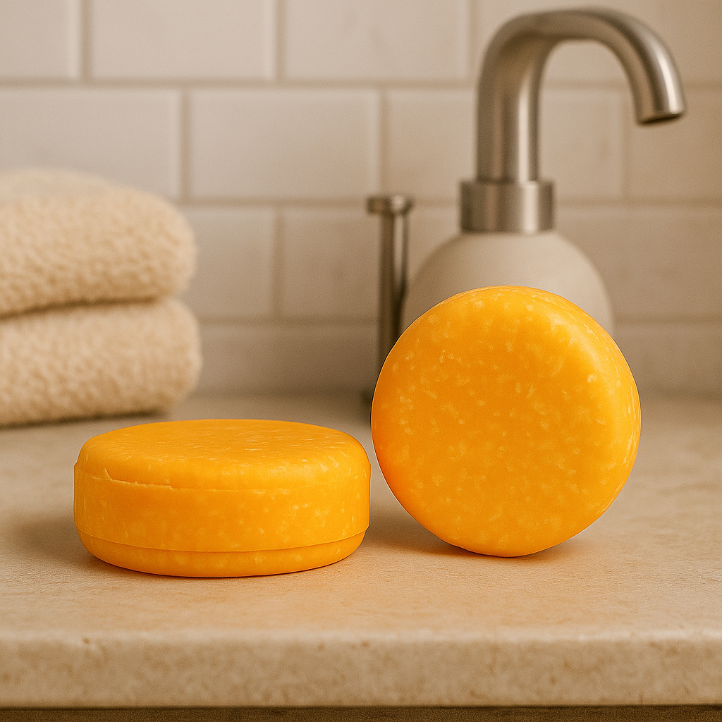 Eco-Friendly. Sulfate-Free Solid Shampoo Bar | Normal & All Hair Types