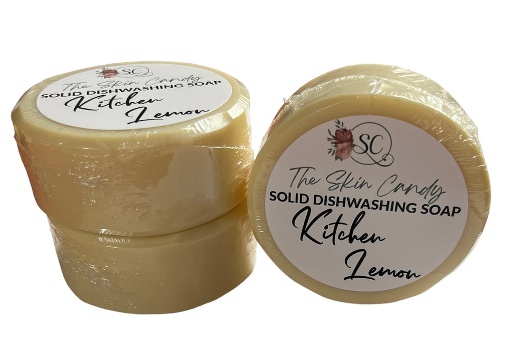 Solid Dish Soap Kitchen Lemon1