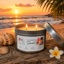 Load image into Gallery viewer, 6 oz Double Wick Farmhouse Tin | Soy Coconut Blend Wax
