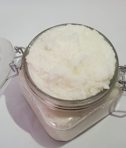 whipped body salt scrub