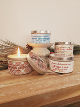 Load image into Gallery viewer, farm house rustic soy candle 
