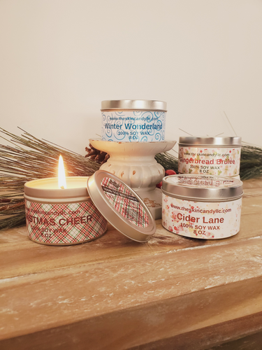 farm house rustic soy candle 