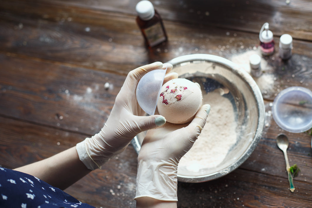 diy bathbomb making kit